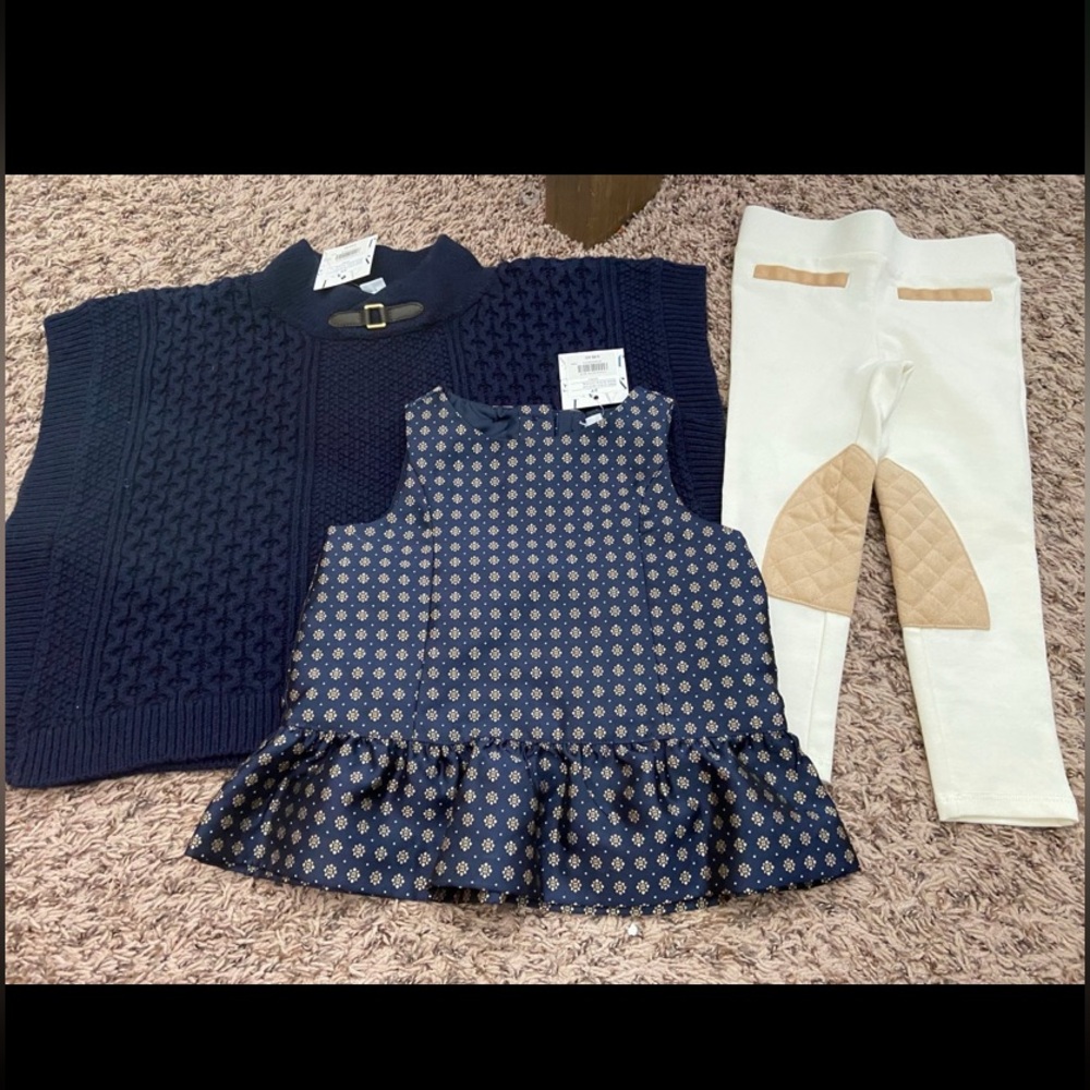 NWT/NWOT Janie and Hack highland Darling 3 piece set size 2T.